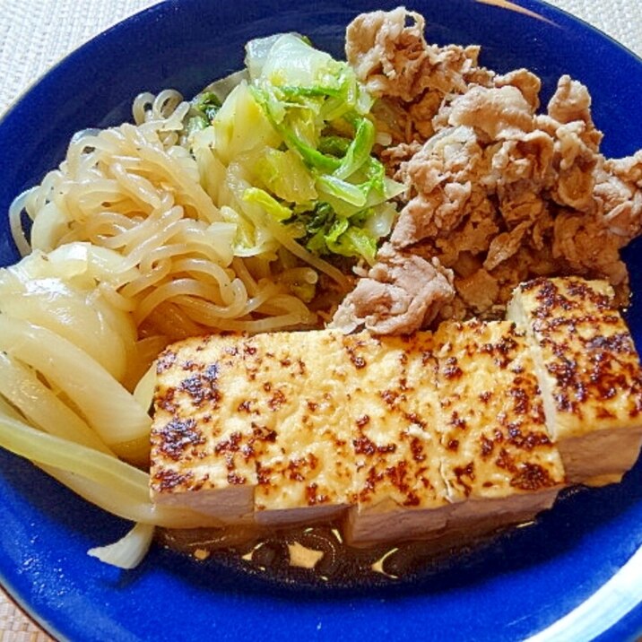 フライパンで◎ホッとする味の肉豆腐